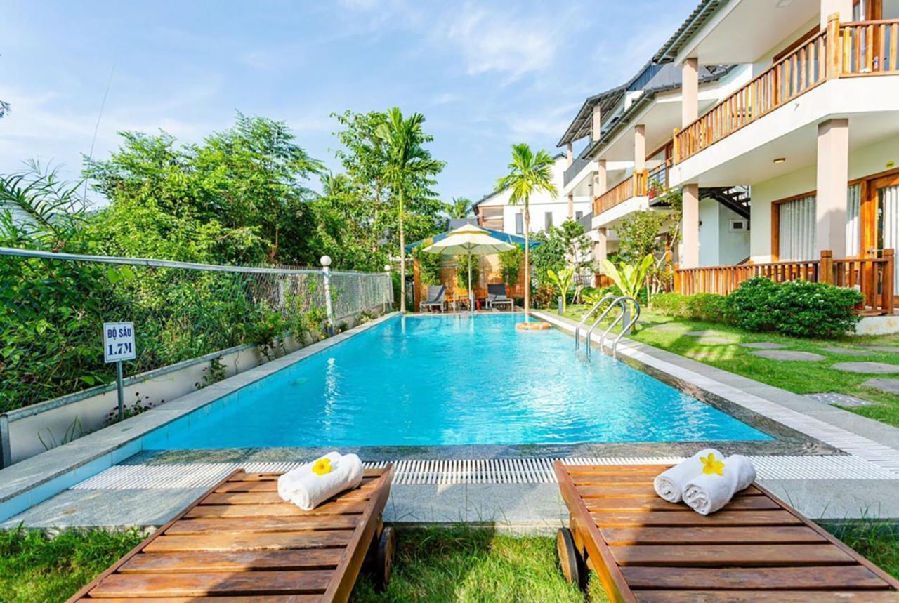 Moc Lam Bungalow Duong Dong Exterior foto