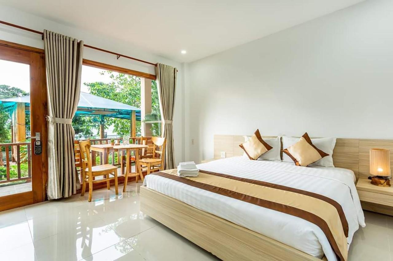Moc Lam Bungalow Duong Dong Exterior foto