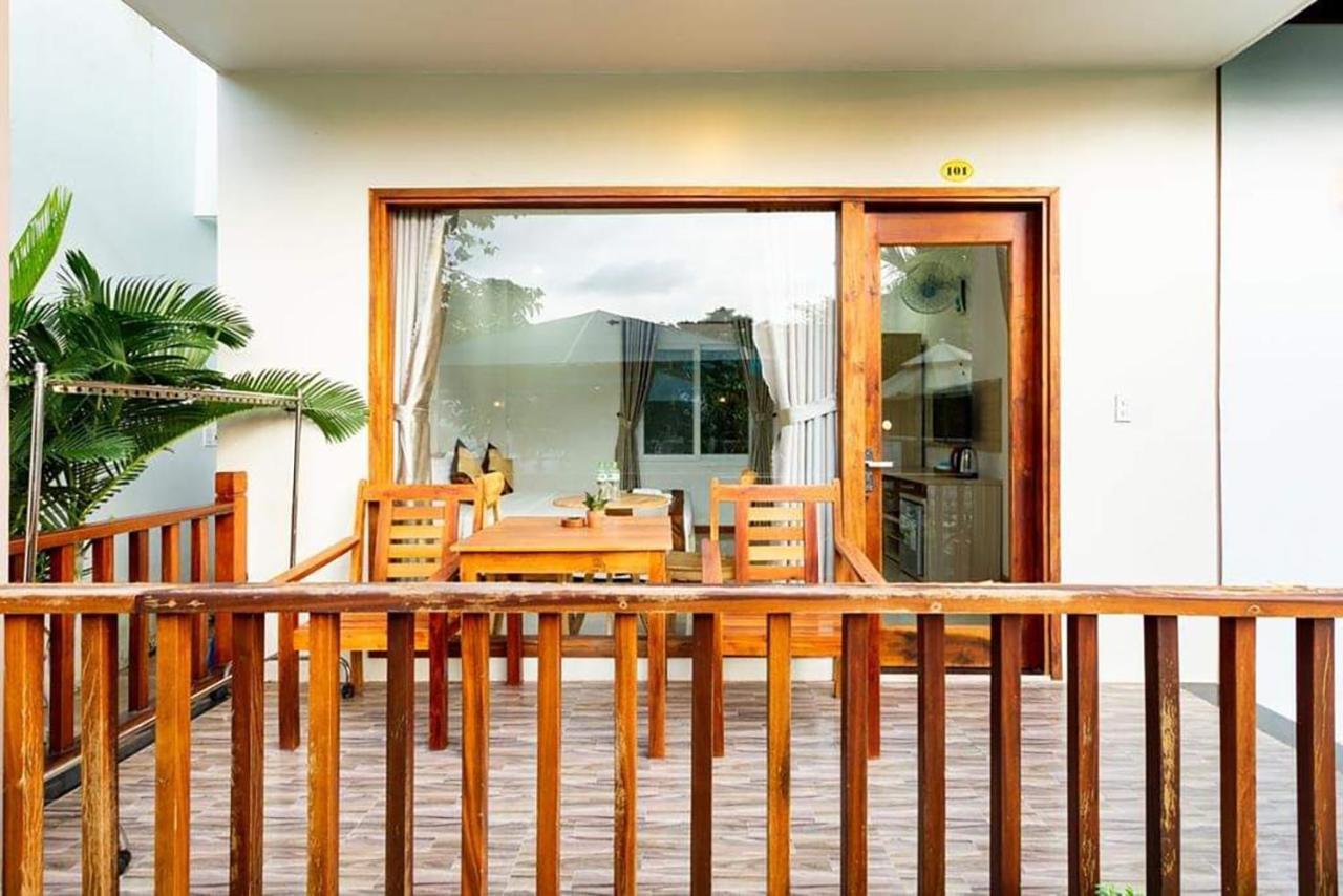 Moc Lam Bungalow Duong Dong Exterior foto