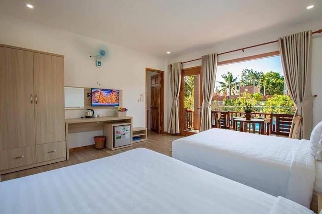 Moc Lam Bungalow Duong Dong Exterior foto